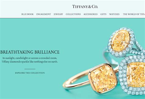 tiffany official website.